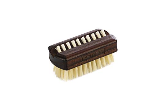 REMOS Cepillo para uñas de viaje mini con cerdas naturales de madera de fresno