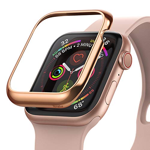 Ringke Bezel Styling Diseñado para Funda Apple Watch Series 6 44mm (2020), Carcasa Apple Watch SE 44mm, Funda Acero Inoxidable para Apple Watch 44mm Series 6 / SE / 5/4 - AW4-02