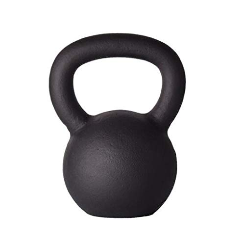 RPOLY Kettlebell, Emitir Planchar Kettlebells, Kettlebell Campana, Pesa Rusa Kettlebell, El último Entrenamiento Kettlebell a Lose Weight,Black_28kg