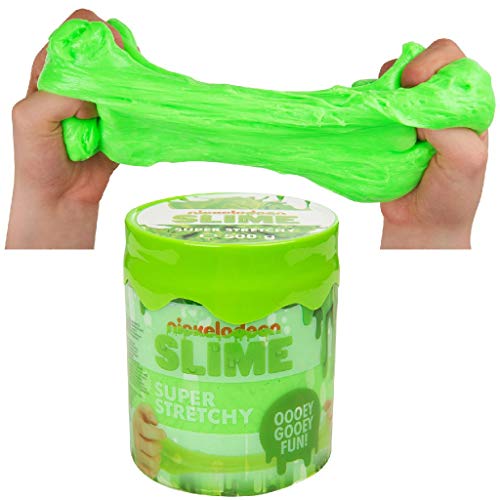 Sambro Nickelodeon Stretchy Slime 500 ML, Juguete antiestrés, colores surtidos (rosa, morado, verde, naranja o azul), 1 unidad