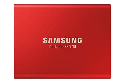 Samsung MU-PA1T0R 1000 GB Rojo - Unidades externas de estado sólido (1000 GB, USB Tipo C, 3.1 (3.1 Gen 2), 540 MB/s, Protección mediante contraseña, Rojo)