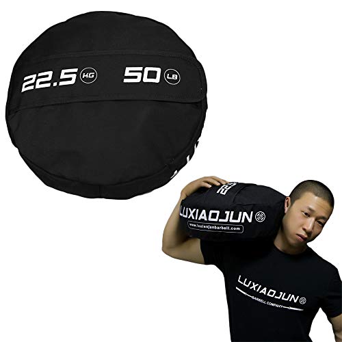 Sandbag Saco Arena - 22.5-68kg (50-150 LB) Peso Power Bag Fuerza MMA Entrenamiento Entrenamiento Fitness Powerbag Ejercicio Duradero, 1 PC (Sin Arena),34kg