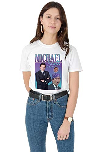 Sanfran Ropa Michael Scott Homage Top Divertido Tributo Regalo TV Legend The Office T-Shirt