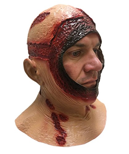 Sangriento Capucha Máscara completa látex Jason Halloween Terror Disfraz de película Máscaras