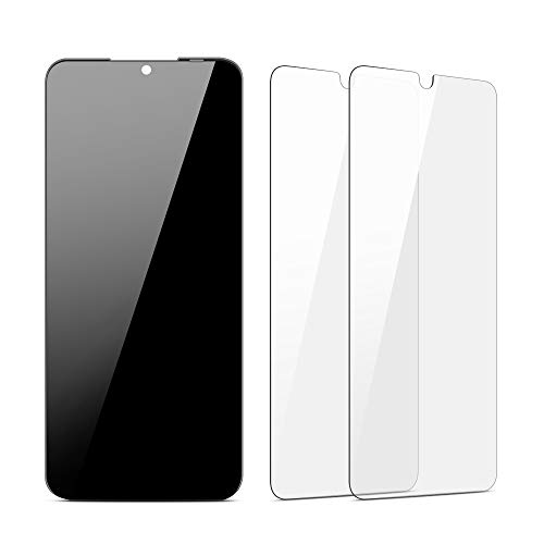 Shanchu - Pantalla compatible con Redmi Note 7, LCD digitalizador táctil montado de cristal templado (2 unidades)