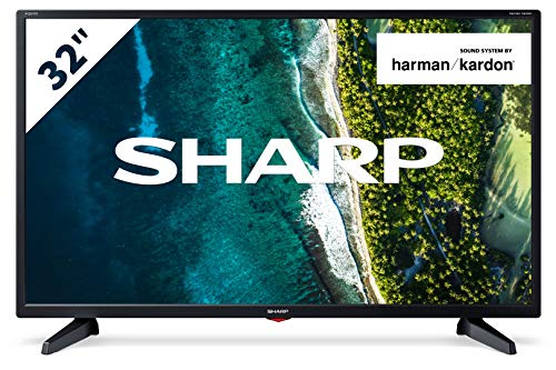 Sharp 32CB3E - TV 32 Pulgadas 32" (resolución 1368 x 720, 3X HDMI, 2X USB) Color Negro