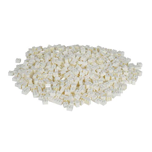 Simba 104114119 Blox - Bloques de construcción (4 piezas, 1000 unidades), color blanco , color/modelo surtido Simba 104114119 Blox - Bloques de construcción (4 piezas, 1000 unidades), color blanco , color/modelo surtido