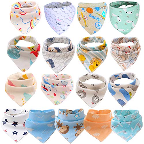 SLOSH 17 Baberos Bebe Bandanas Bufanda Toalla Drool Tela Bebé Niña Niño Recien Nacido Algodon Dentición Unisex SLOSH 17 Baberos Bebe Bandanas Bufanda Toalla Drool Tela Bebé Niña Niño Recien Nacido Algodon Dentición Unisex