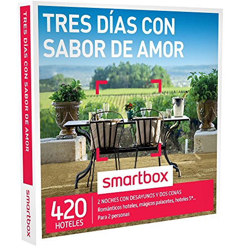 Smartbox Tres días con Sabor de Amor Caja Regalo, Adultos Unisex