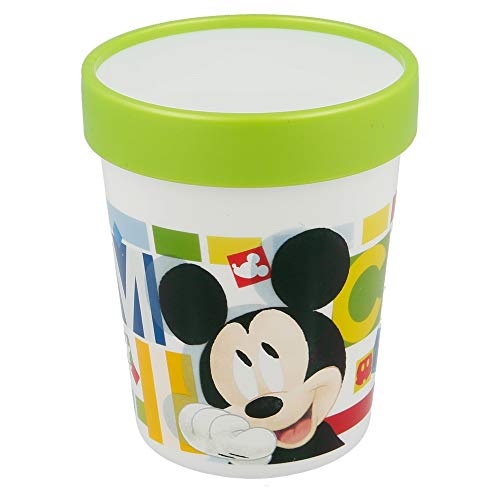 Stor Vaso Premium Bicolor 250 ML | Mickey Mouse - Disney - Watercolors