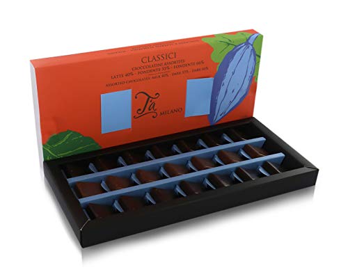 Ta Milano Caja de Bombones artesanales de Chocolate (21 uds) de Diferentes sabores - 168 gr