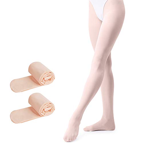 tanzdunsje Medias de ballet Medias de baile con patas Estiramiento para niños pequeños Niña Mujer