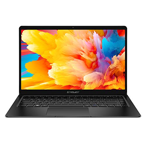 TECLAST Ordenador Portátil F6S 13.3" (8GB RAM 128GB SSD, FullHD 1920×1080, Intel Apollow Lake N3350, Intel UHD Graphics 500, Windows 10), Teclado QWERTY