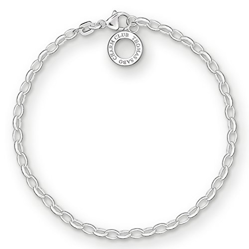 Thomas Sabo Pulsera de Mujer con Plata de Ley 925/1000