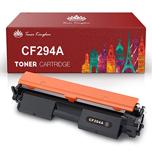 Toner Kingdom 94A CF294A Cartucho de Tóner Compatible para HP 94A CF294A para HP Laserjet Pro MFP M148dw M148fdw M148, HP Laserjet Pro M118dw M118 (1 Negro) 1200 Páginas con Chip