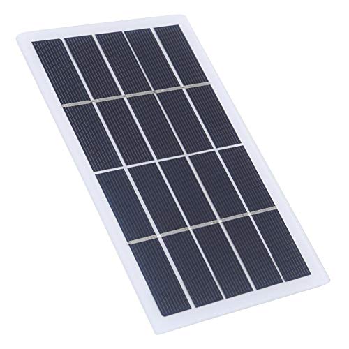 Vbest life Panel Solar de policristal, portátil al Aire Libre 2W 5V Tablero Laminado Componente Solar Cargador de Bricolaje para Luces de Emergencia Bombas de Agua solares Sistemas solares pequeños