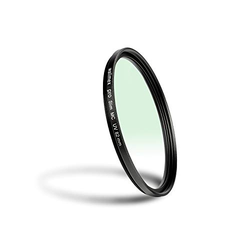 Walimex Pro Slim MC - Filtro UV (82 mm), Color Negro