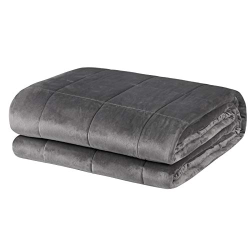 WOLTU Manta Pesada Genial 200x230cm depoliéster Terapia del Sueño Relajación del Estrés Suave Caliente Color Gris Peso 11.0KG GD002gr11 WOLTU Manta Pesada Genial 200x230cm depoliéster Terapia del Sueño Relajación del Estrés Suave Caliente Color Gris Peso 11.0KG GD002gr11
