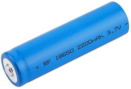 WSPY 18650 Batería Recargable 3.7v Litio Batería Recargable De Gran Capacidad De 2200 mAh 1000 Ciclo para Antorcha LED Linternas Faros los Equipos Domésticos Azul (2 Piezas)-2_Piezas