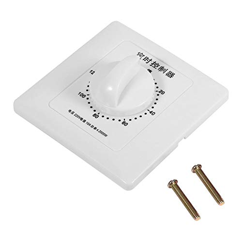 Wytino Temporizador de Cuenta Regresiva, CA 220V 30/60/120 Min. Bomba de Alta Potencia Temporizador Interruptor de Tiempo mecánico Control de Cuenta Regresiva 86 Panel(# 3) Wytino Temporizador de Cuenta Regresiva, CA 220V 30/60/120 Min. Bomba de Alta Potencia Temporizador Interruptor de Tiempo mecánico Control de Cuenta Regresiva 86 Panel(# 3)