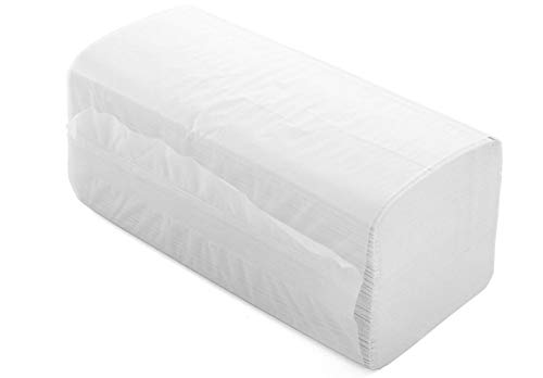 YOUMAR - Toallas Secamanos de papel TISSUE RECICLADO 2 capas con plegado Zig-Zag (3000 uds) YOUMAR - Toallas Secamanos de papel TISSUE RECICLADO 2 capas con plegado Zig-Zag (3000 uds)