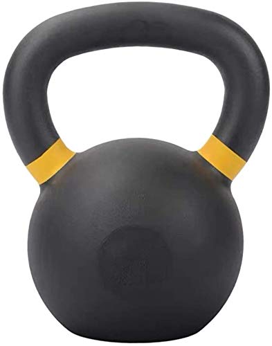 YSHCA Pesa Rusa de Hierro Fundido, Superficie de Vinilo Kettlebell para Ejercicios de Fitness Funcional,28KG YSHCA Pesa Rusa de Hierro Fundido, Superficie de Vinilo Kettlebell para Ejercicios de Fitness Funcional,28KG