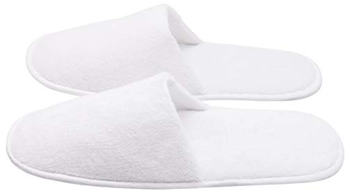 Zollner 10 Pares de Zapatillas de Viaje, Talla única, Blanco o marrón Zollner 10 Pares de Zapatillas de Viaje, Talla única, Blanco o marrón