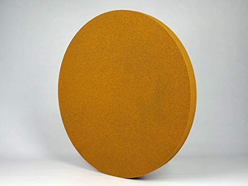 (10 ud) Panel acústico en color para acondicionamiento EliAcoustic Circle Pure. 3 unidades de 600mm, 2 unidades de 400mm y 5 unidades de 200mm de diámetro. (Orange)