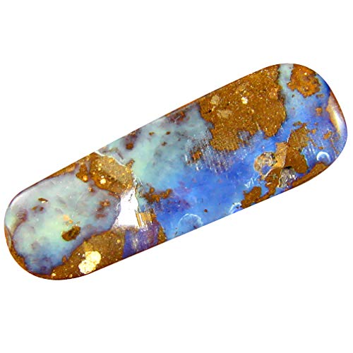 14,94 ct forma de fantasía (28 x 10 mm) multicolor ópalo de Coroit Boulder australiano piedra preciosa natural suelta