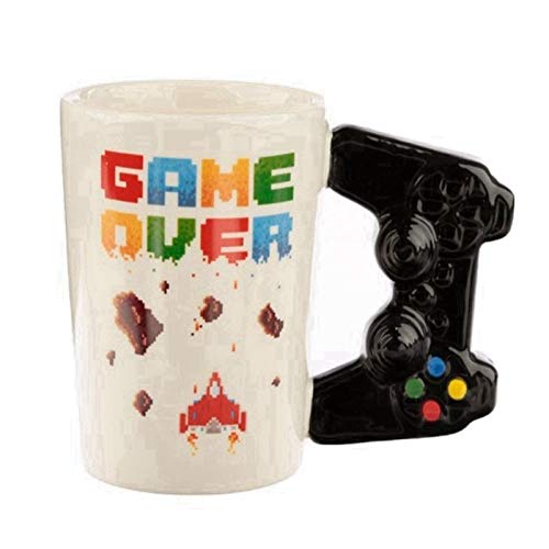 1pc Personalidad Handle Coffee Leche Game Sobre Cup Taza del controlador del gamepad 3D para el regalo de Gamers (Color : 301 400ml B)