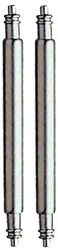 2 Pieza 38 mm Eich Müller Premium Muelle de Acero Inoxidable stege 1,5 mm de diámetro lápices para Relojes Pulseras