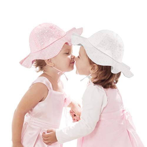 2 Piezas Sombrero de Sol para Niños Bebés, Ajustable Sombrero Protección Solar UPF 50 para Bebés, Sombrero de Protección Solar con Borde Ancho (12 - 36 Meses) 2 Piezas Sombrero de Sol para Niños Bebés, Ajustable Sombrero Protección Solar UPF 50 para Bebés, Sombrero de Protección Solar con Borde Ancho (12 - 36 Meses)