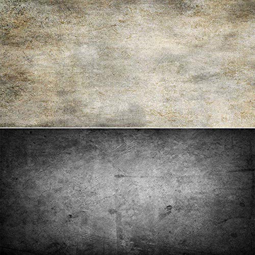 AOSTO Ins Fotos Fondo impermeable – Ideal para juguetes, alimentos, manicura, fotografía de mesa, textura de pared de hormigón marrón y negro, 83 x 55 cm, DP-209