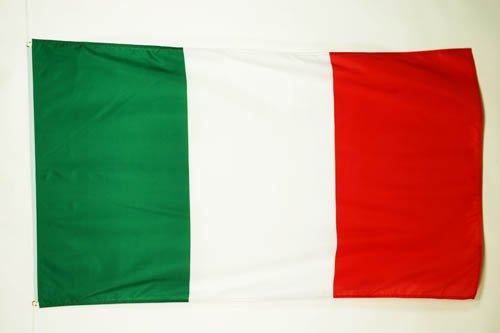 AZ FLAG Bandera de Italia 90x60cm - Bandera Italiana 60 x 90 cm
