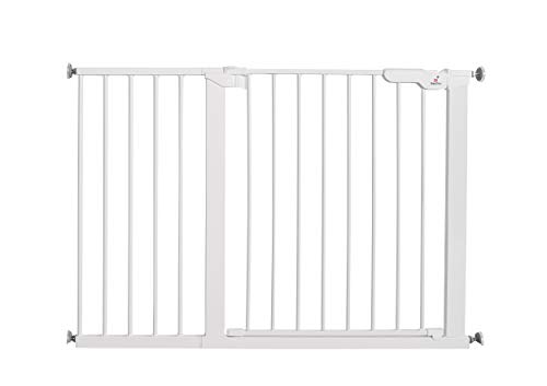 BabyDan - Puerta de seguridad extra ancha/pasillo con ajuste a presión Talla:119.3-125.6 cm / 47-49.4-Inch