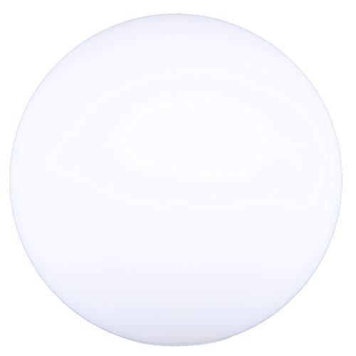 Bola de cristal blanco mate, diámetro de 140 mm, cristal opalino E27