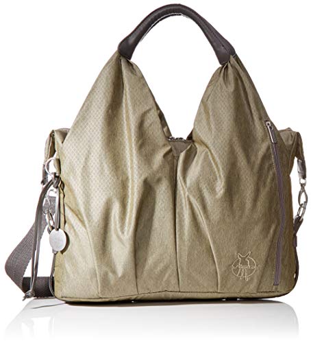 Bolso convertible para barra de carro, color verde Gold Mélange Talla:Width approx. 43 cm, Height approx. 32 cm, Depth approx. 15 cm Bolso convertible para barra de carro, color verde Gold Mélange Talla:Width approx. 43 cm, Height approx. 32 cm, Depth approx. 15 cm