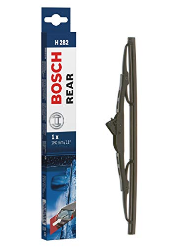 Bosch Rear H282 - Escobilla limpiaparabrisas, Longitud: 280mm – 1 escobilla limpiaparabrisas para la ventana trasera Bosch Rear H282 - Escobilla limpiaparabrisas, Longitud: 280mm – 1 escobilla limpiaparabrisas para la ventana trasera