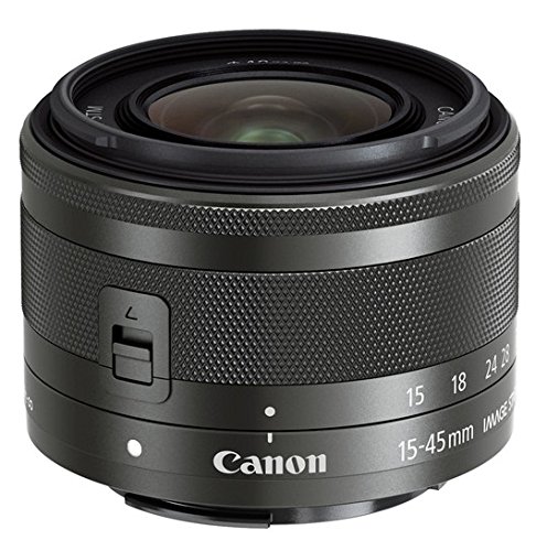Canon EF-M 15-45mm f/3.5-6.3 IS STM SLR - Objetivo (SLR, 10/9, Objetivo de Zoom estándar, 0,25 m, Canon M, 15-45)