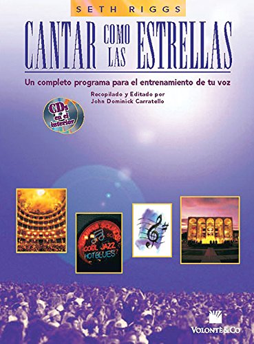 CANTAR COMO LAS ESTRELLAS+2CD: Spanish Language Edition, Book & 2 CDs (Didattica musicali)