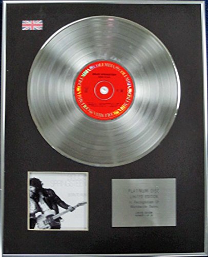 CD de edición limitada, disco de platino, Born to run de Bruce Springsteen