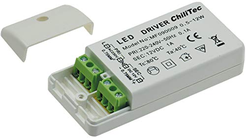 ChiliTec - Transformador LED (0,5-12 W, 220-240 V)