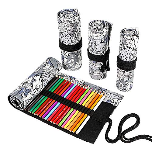 CosanterEstuches escolares Oficina Cortina de Lápiz de Color de Lona Escolar Caja de Lápices Papelería de Niños Adolescentes Estudiantes Adultos Aproximadamente 20 cm de ancho * 82 cm de largo CosanterEstuches escolares Oficina Cortina de Lápiz de Color de Lona Escolar Caja de Lápices Papelería de Niños Adolescentes Estudiantes Adultos Aproximadamente 20 cm de ancho * 82 cm de largo