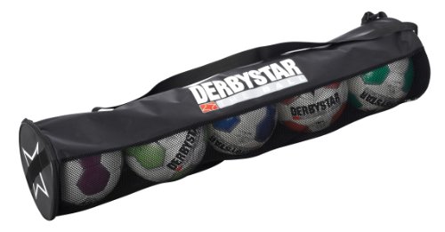 Derbystar - Bolsa para 5 balones (diámetro de 23 cm, Longitud de 105 cm), Color Negro Derbystar - Bolsa para 5 balones (diámetro de 23 cm, Longitud de 105 cm), Color Negro
