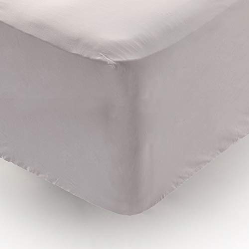 Don Descanso – Sabana Bajera Alto Especial Algodón 100% Gris 180 Hilos para Cama 135/140 cm. hasta 34 cm. Fácil Planchado y Lavable (30º). Fresca, Transpirable y Suave (Disponible Varios Tamaños) Don Descanso – Sabana Bajera Alto Especial Algodón 100% Gris 180 Hilos para Cama 135/140 cm. hasta 34 cm. Fácil Planchado y Lavable (30º). Fresca, Transpirable y Suave (Disponible Varios Tamaños)