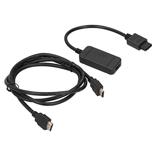 El adaptador de video de la consola de juegos actualiza la señal de la consola de juegos a una señal multimedia digital de alta definición, compatible con el convertidor multimedia N64 / SNES El adaptador de video de la consola de juegos actualiza la señal de la consola de juegos a una señal multimedia digital de alta definición, compatible con el convertidor multimedia N64 / SNES
