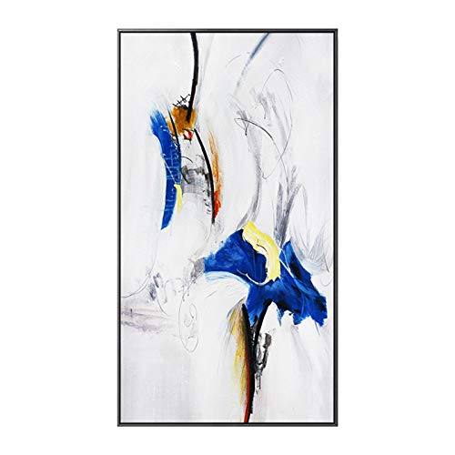 Estilo Chino Splash Canvas Painting Abstract Carteles E Impresiones Arte De Pared De Gran Tamaño For El Hogar Sala De Estar (Couleur : C, Taille (pouce) : 60x110cm (No Frame))