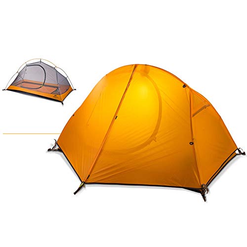 Faus Koco Tienda De Equitación De Silicona Portátil A Prueba De Lluvia Doble Y A Prueba De Viento De Naranja Que Acampa Salvaje Sola Silicona Faus Koco Tienda De Equitación De Silicona Portátil A Prueba De Lluvia Doble Y A Prueba De Viento De Naranja Que Acampa Salvaje Sola Silicona