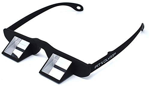 FIT4OLYMP Gafas de aseguramiento: Adecuado para Portador de Gafas I Gafas asegurar Escalada Gafas prismáticas Ligeras para Practicar escalamiento, alivian la tensión en el Cuello