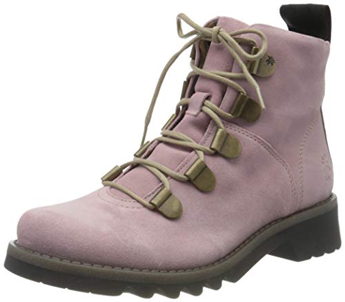 Fly London ROJI, Botas Cortas al Tobillo para Mujer, Rosa, 37 EU